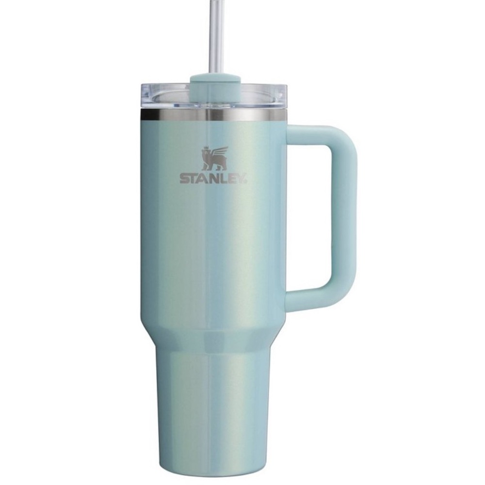 New Stanley Target 40oz Stainless Steel Quencher Tumbler Blueberry Milk